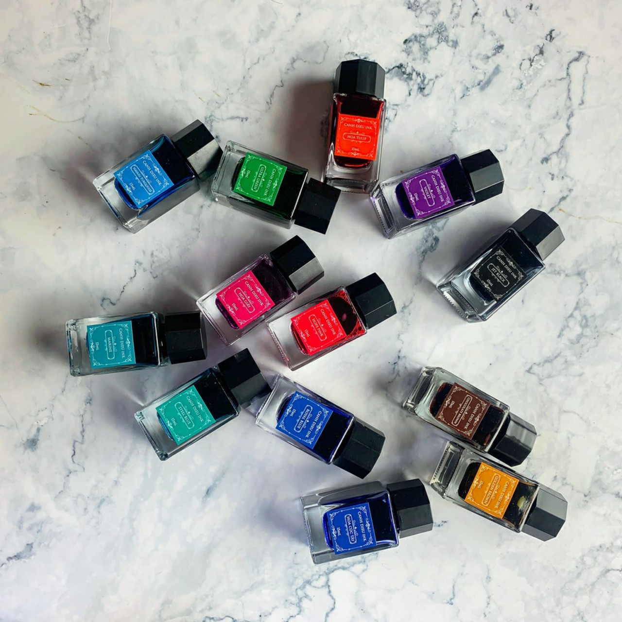 Mực Bút Máy Canh Dieu Ink (15ml) Nhanh Khô