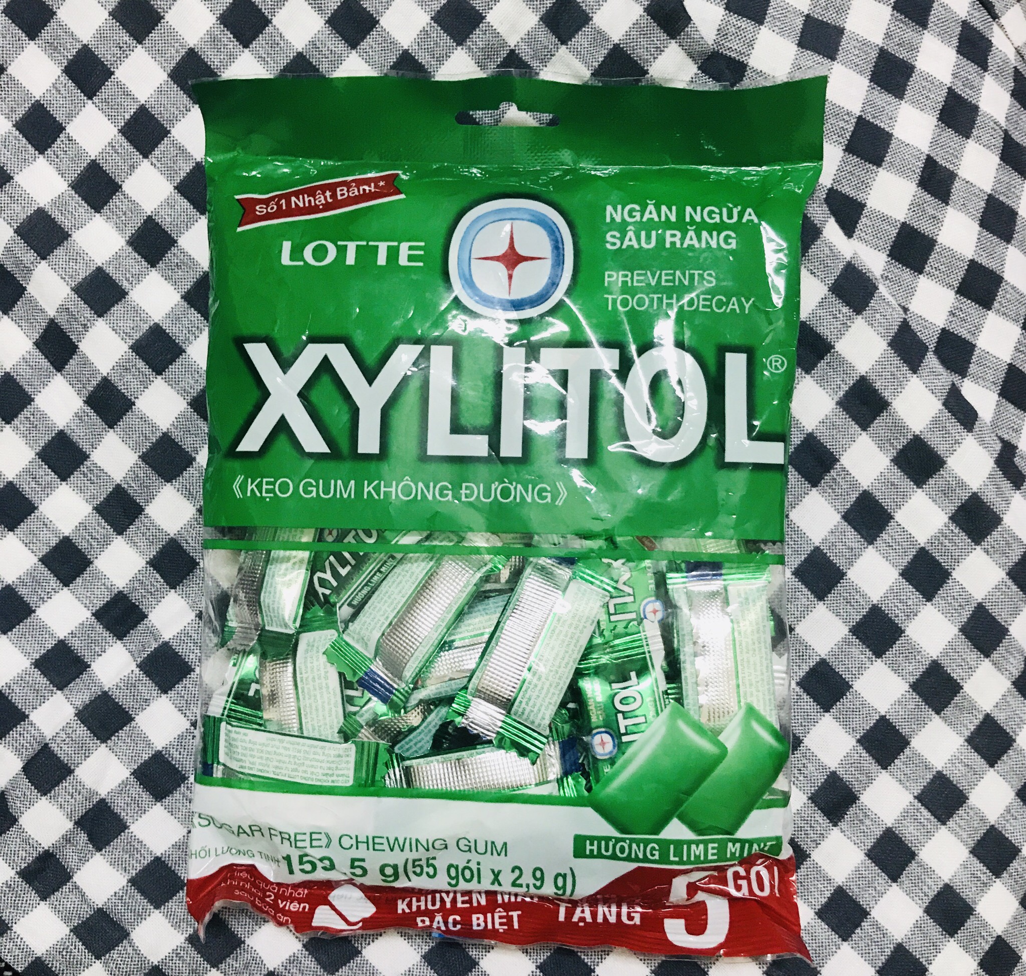 [HCM]Túi Xylitol 49K 55 gói