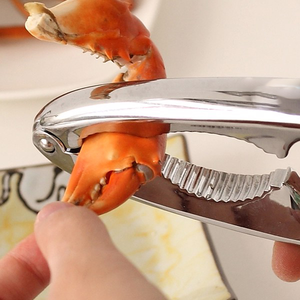 ( HÀNG XỊN ) DỤNG CỤ KẸP CÀNG CUA GHẸ INOX 304 - DỤNG CỤ KẸP CÀNG CUA CÀNG GHẸ VÀ CÁC HẠT KHÔ TIỆN ÍCH - KIỀM KẸP CÀNG CUA INOX XỊN KHÔNG GỈ SÉT