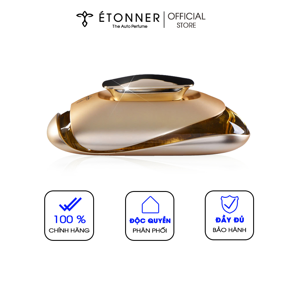 Nước hoa xe oto etonner 1401d trang trí taplo, nước hoa khử mùi ô tô- tinh dầu thiên nhiên từ pháp