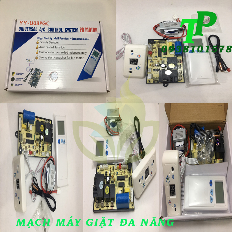 Mạch máy lạnh đa năng, bo mạch máy lạnh đa năng yy-u08pgc