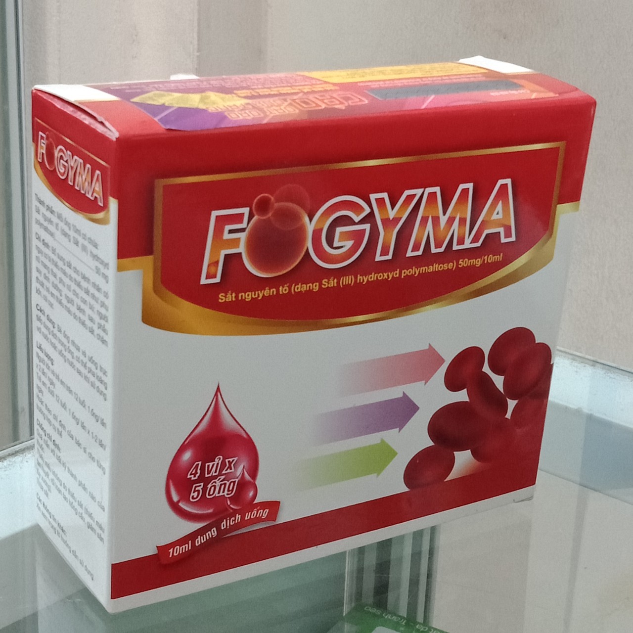 Dung dịch uống FOGYMA bổ sung sắt cho mẹ khỏe cho con ( hộp 20 ống)