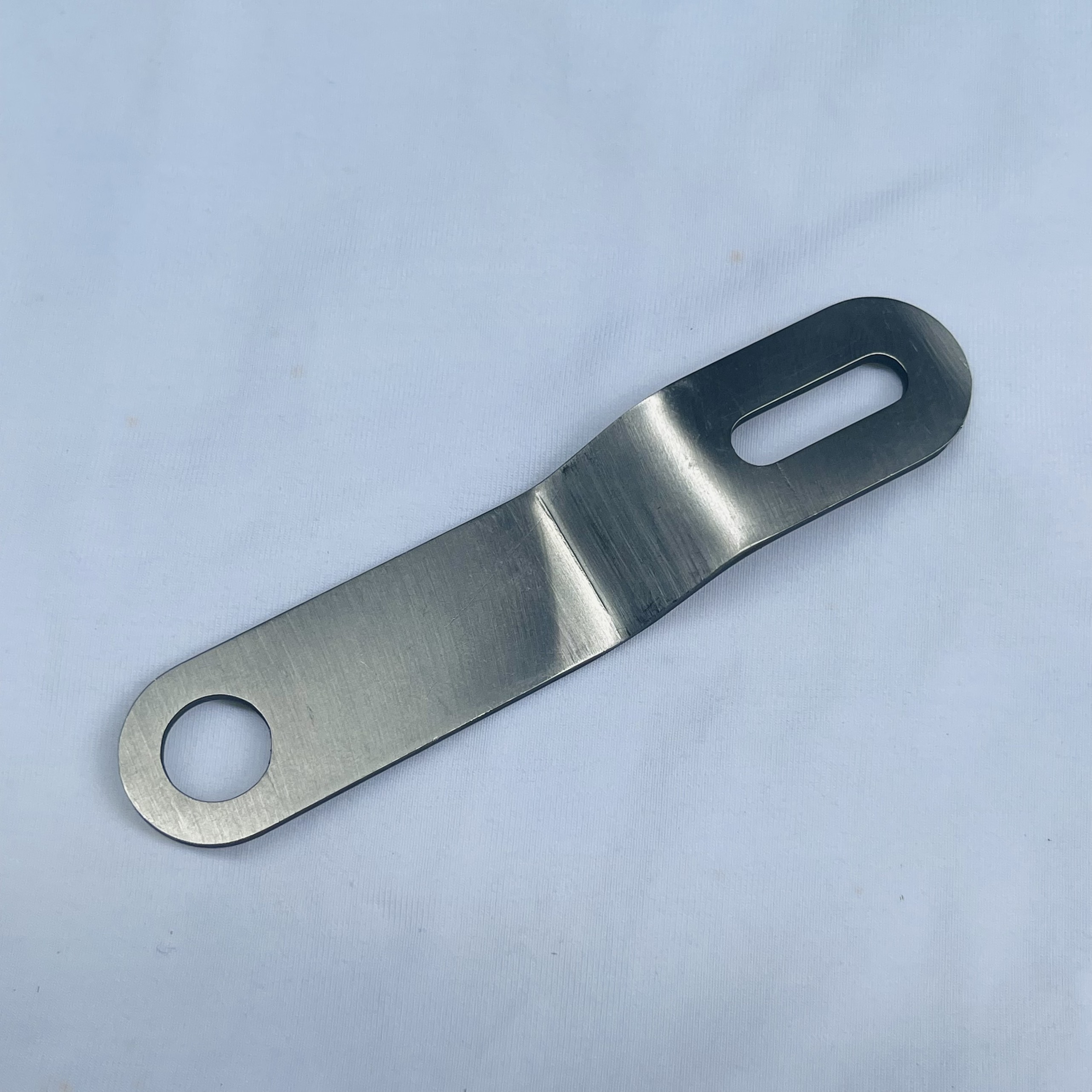 Pat đèn bi cầu chất liệu cnc inox 304 lắp phuộc cho xe ab, vario