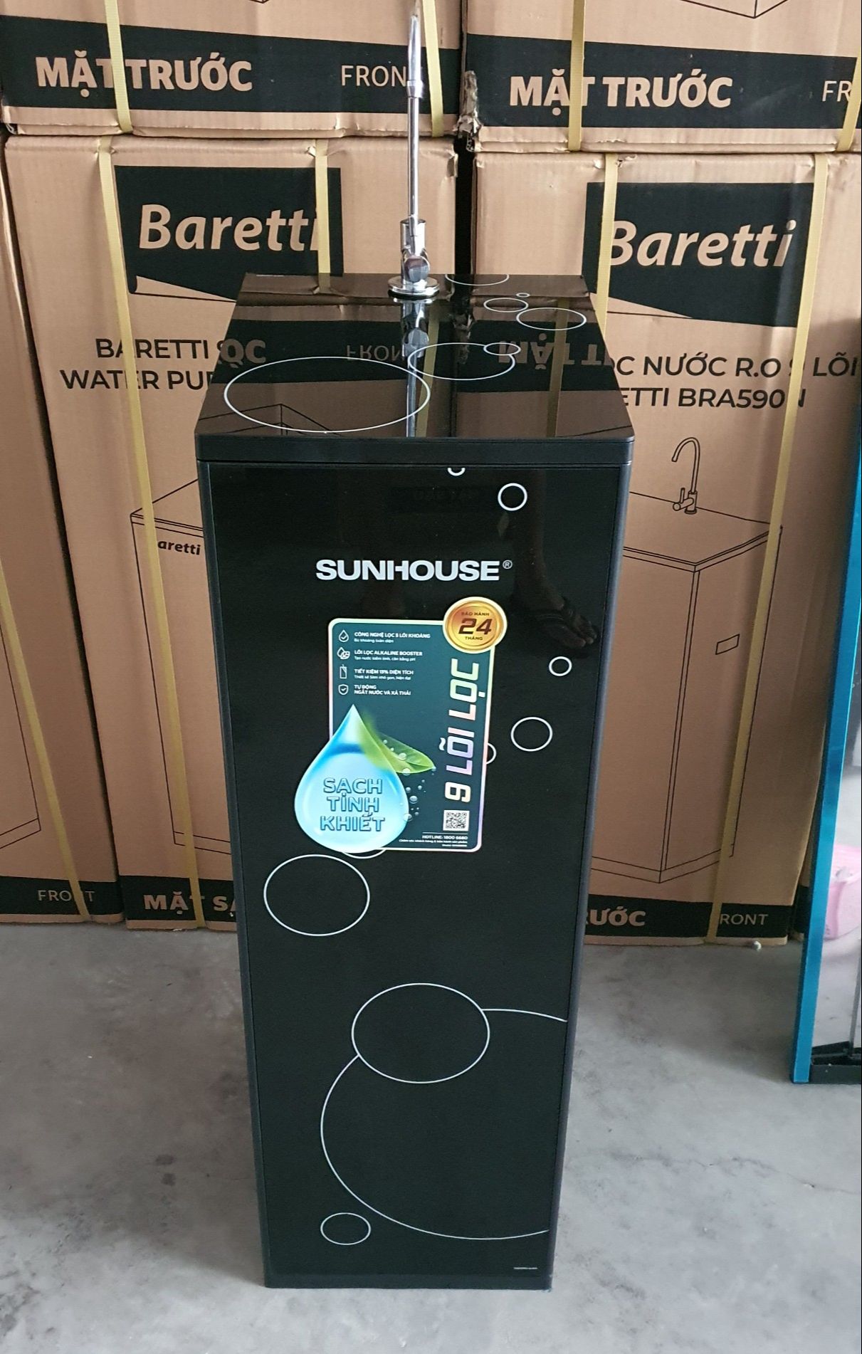 Máy lọc nước ro sunhouse sha8889k 9 lõi