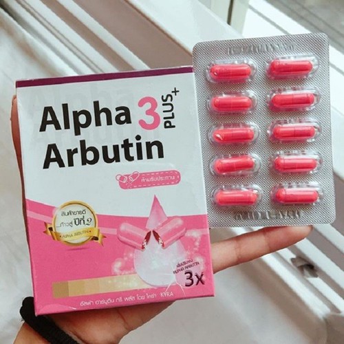 hộp 10 viên Kích Trắng ALPHA ARBUTIN