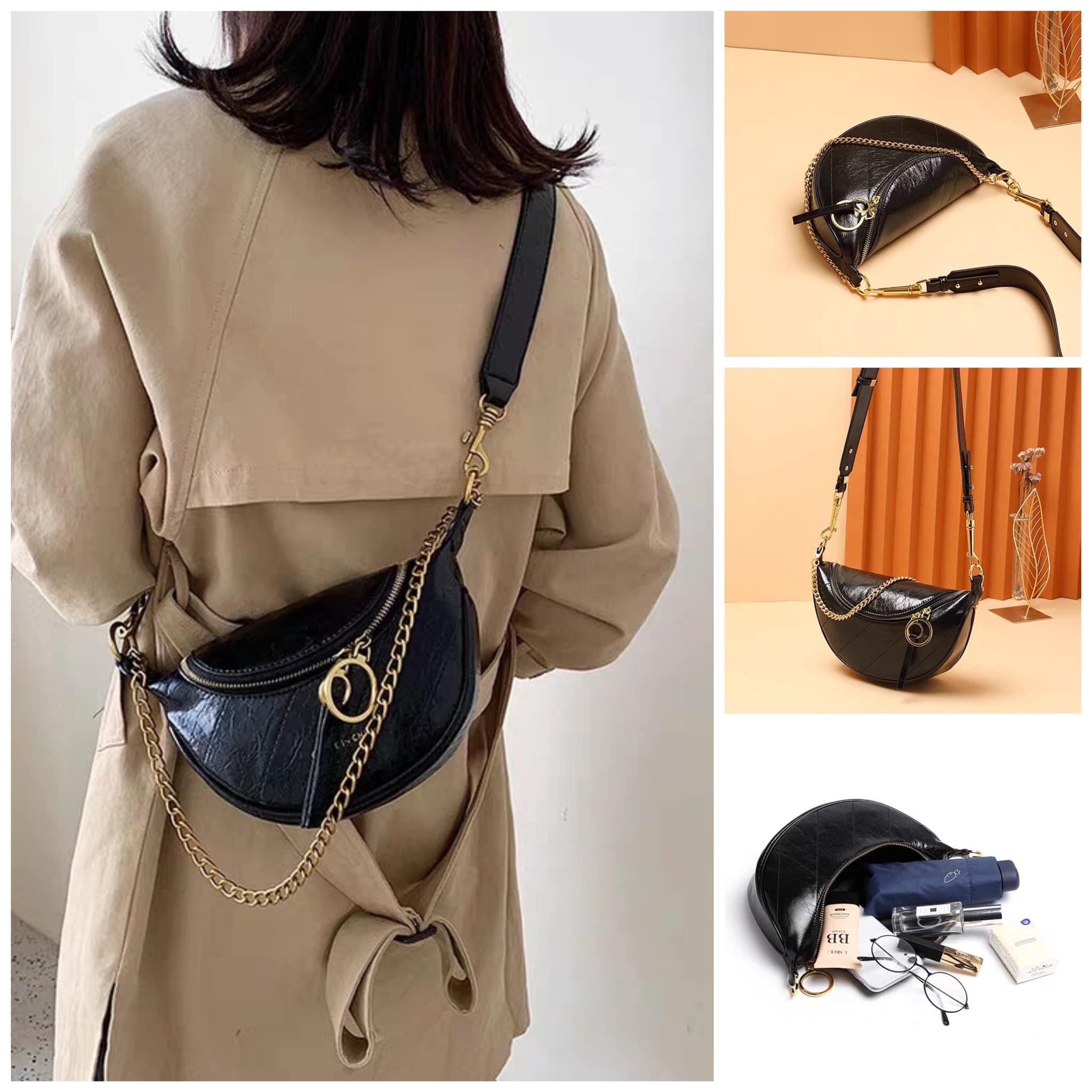 [HCM]Túi bao tử mini đeo bụng túi bao tử đeo chéo nữ hottrend mẫu mới nhất 2020 DBUNG02