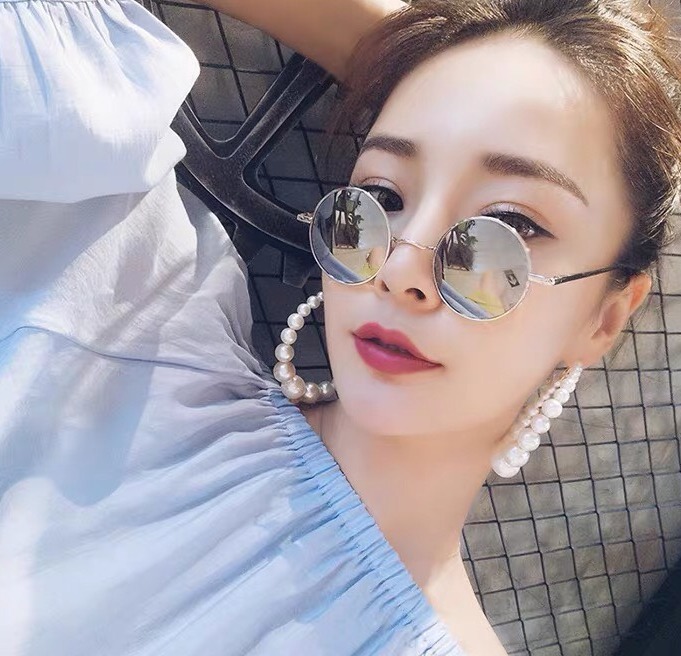 [HCM][Video+Ảnh Thật+Sale Sập Sàn]MẮT KÍNH MẶT TRÒN TRÁNG GƯƠNG CỰC CHẤT SIÊU NGẦU