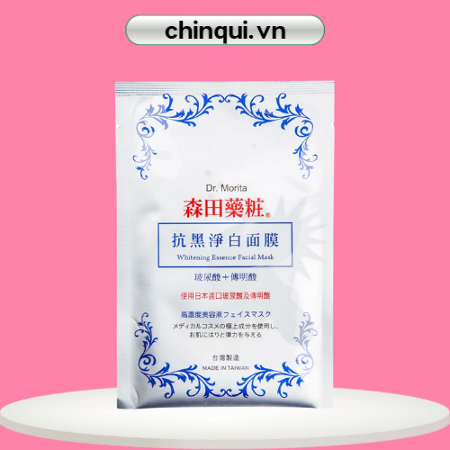 [HCM]Mặt Nạ Cao Cấp Tinh Chất Dưỡng Sáng Da Dr.Morita Whitening Essence Facial Mask