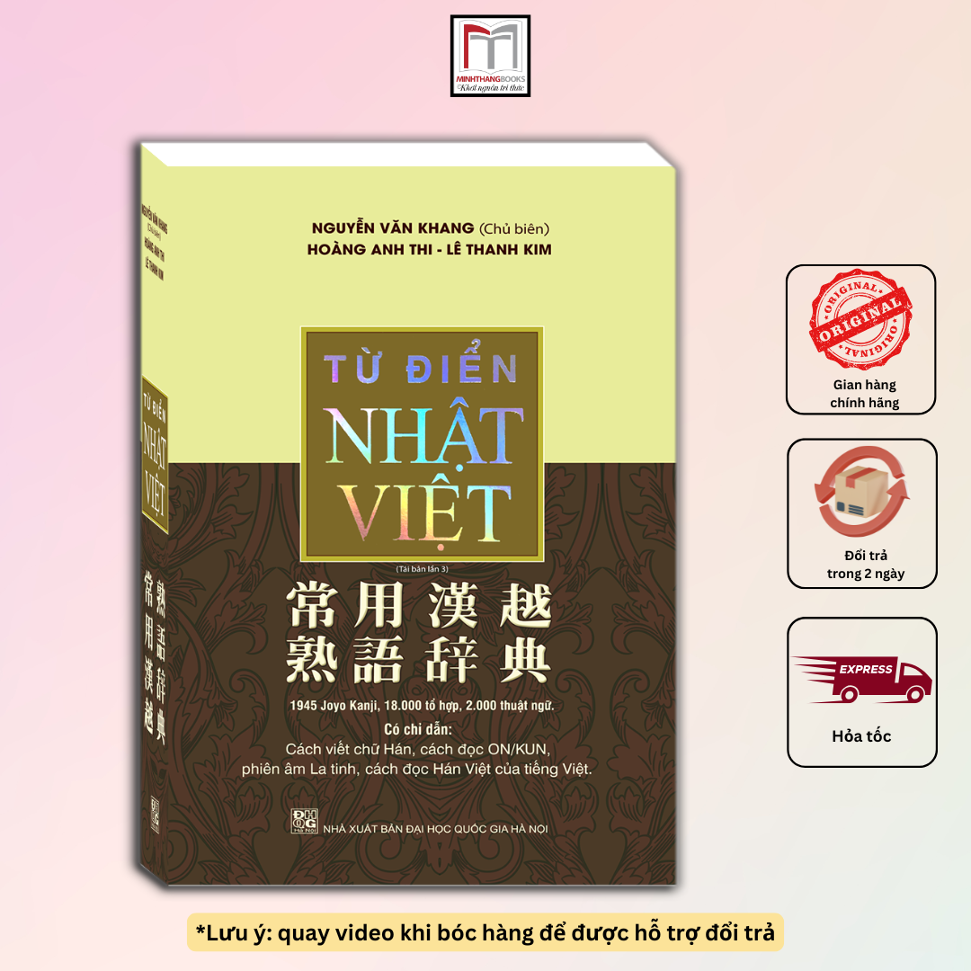 Từ điển nhật việt - nguyễn văn khang 185k