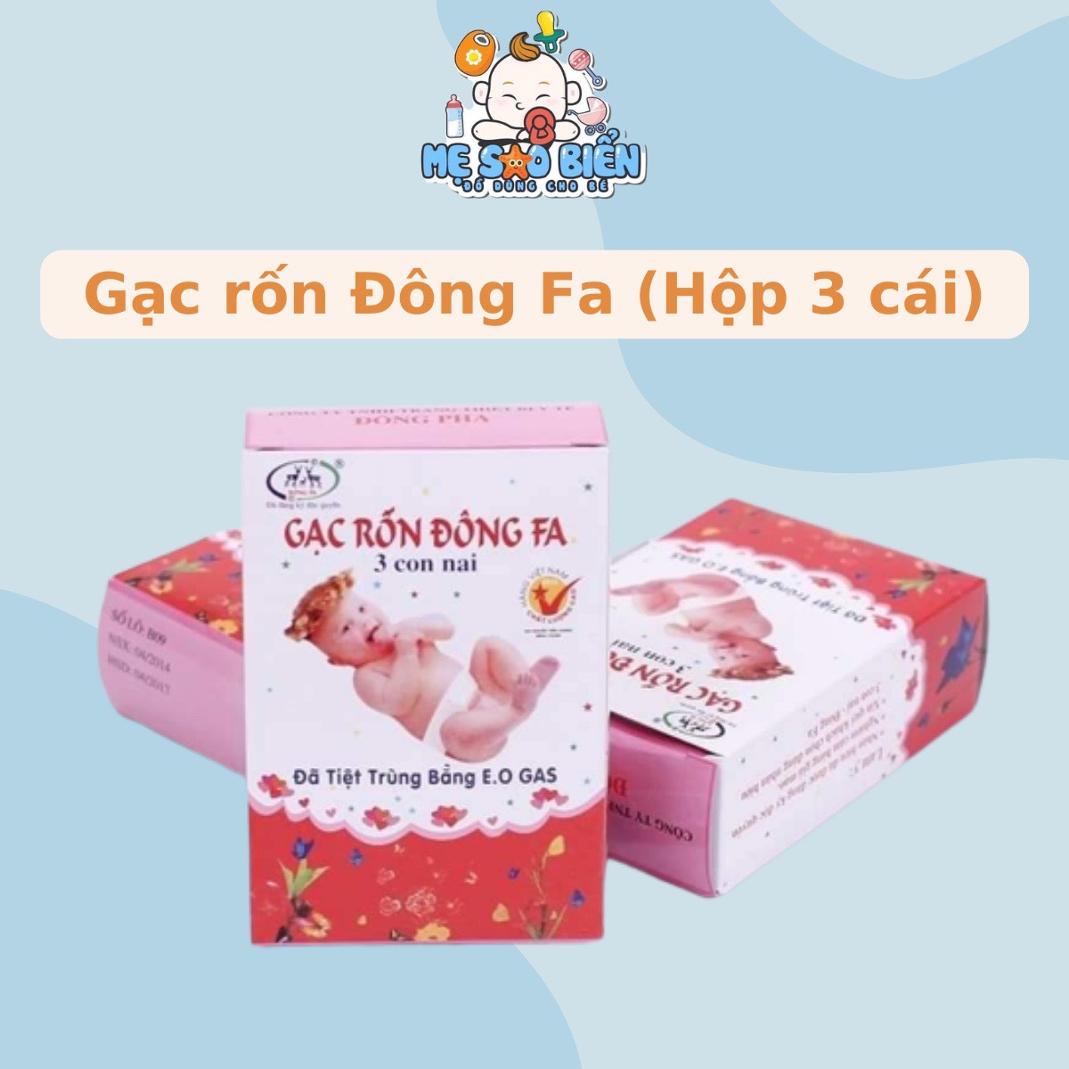 Băng rốn Đông Fa, Gạc rốn cho bé