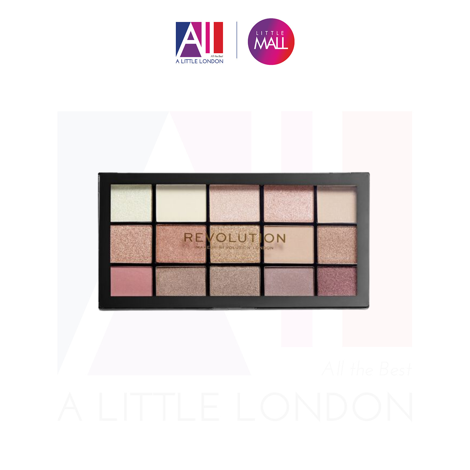 Bảng mắt Makeup Revolution Reloaded Iconic 3 (Bill Anh)