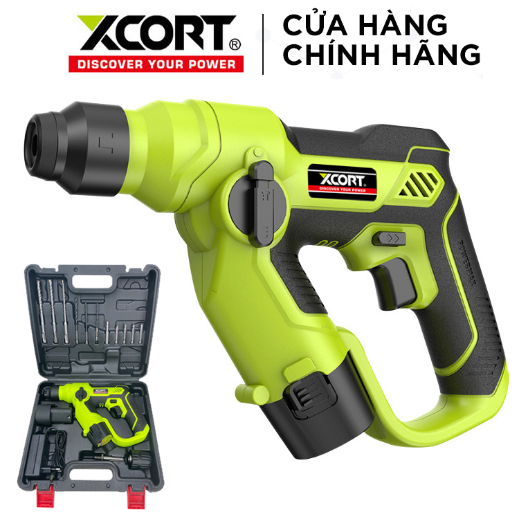Máy khoan bê tông máy khoan dùng pin 12v xcort chính hãng
