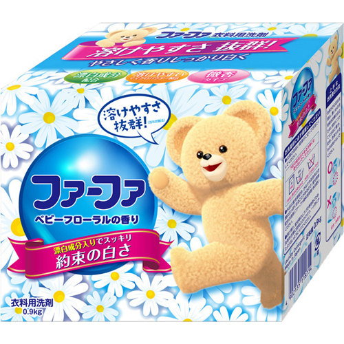 Bột giặt fafa baby floral 0.9 kg nhật bản