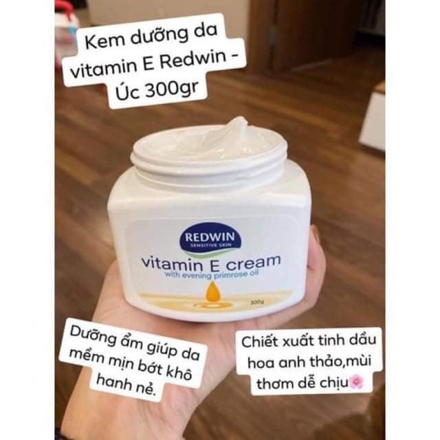 Kem dưỡng vitamin E Redwin Úc