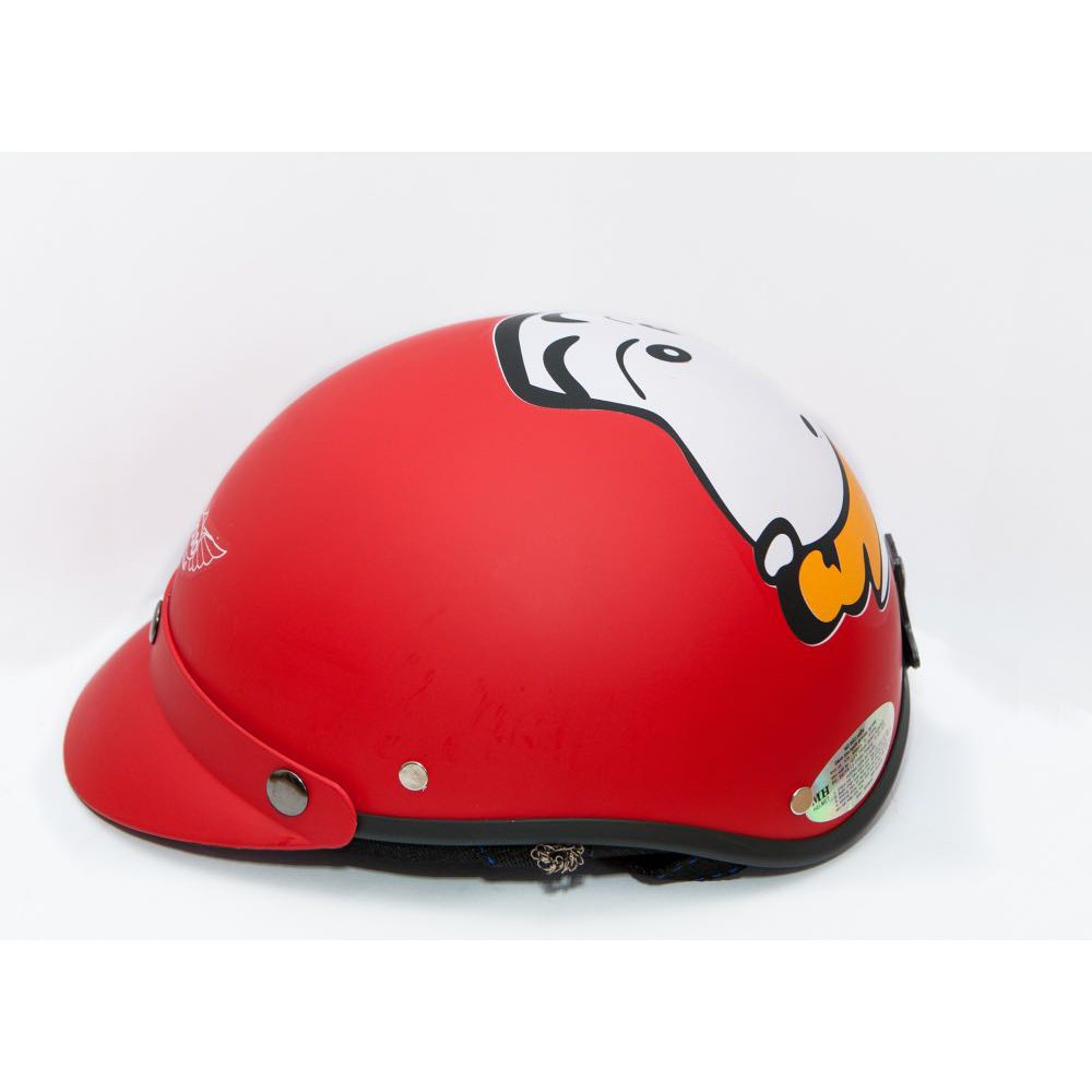 Nón bảo hiềm in hình Câu Bé Shin Bút Chì Màu Ngẫu Nhiên