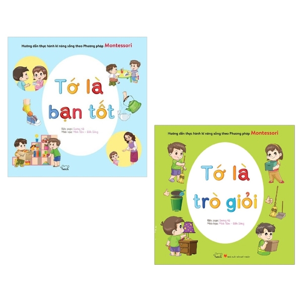 Fahasa - Combo Sách Hay Hướng Dẫn Thực Hành Kỹ Năng Sống Theo Phương Pháp Montessori