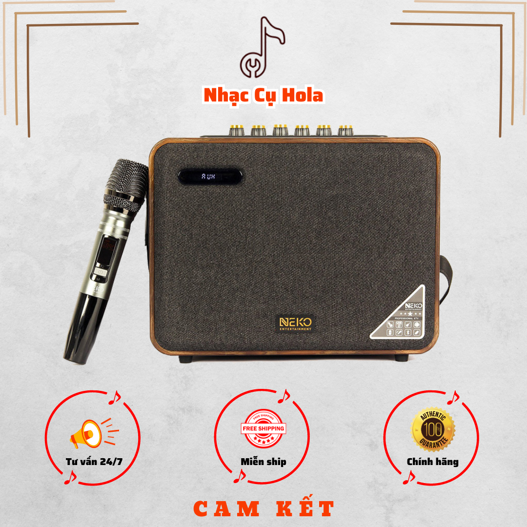 Loa di động Bluetooth Karaoke Neko NK01