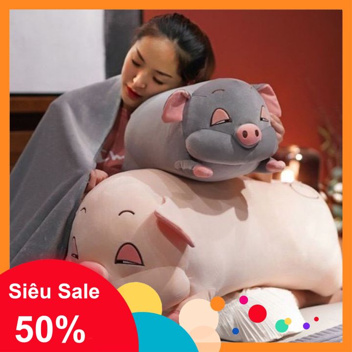 Gấu bông con heo cao cấp Guco ruột bông gòn tinh khiết - GB11