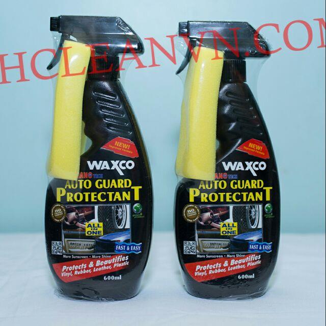 Xịt bóng nội thất ô tô Waxco HOT SALE
