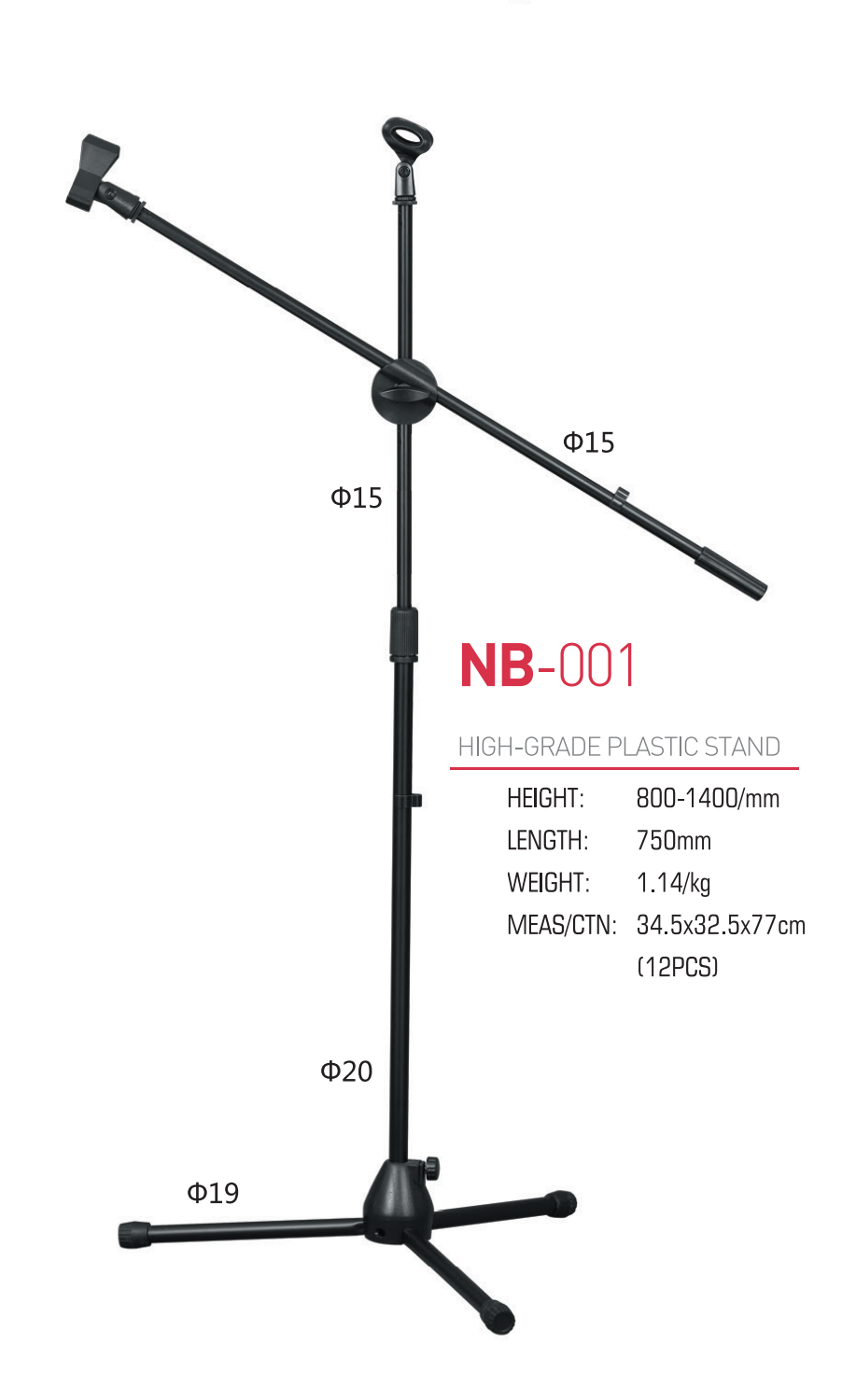 chân micro đứng 001