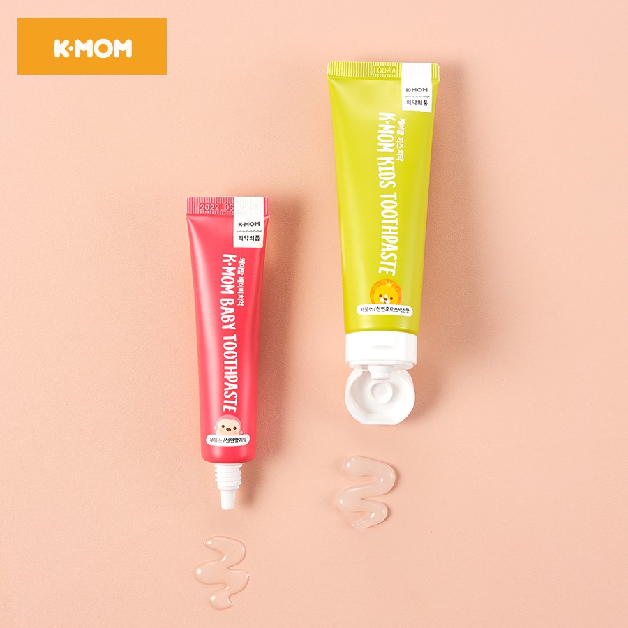 Kem đánh răng cho bé k-mom hàn quốc