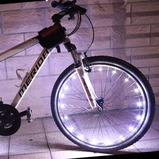 Đèn 20Led trang trí bánh xe đạp chống nước sạc điện USB ánh sáng đẹp mắt (dài 2.2m) dùng decor trang trí nhà cửa KAVISOTA