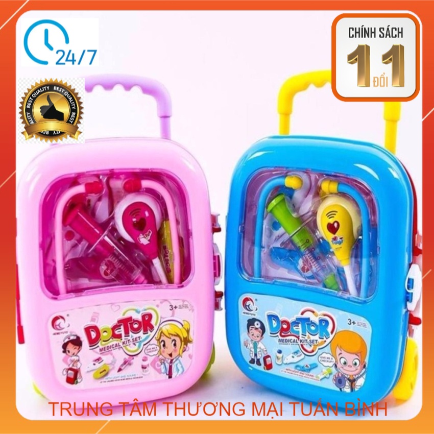 Đồ chơi hướng nghiệp, đồ chơi trí tuệ Vali bác sĩ - đồ chơi cho bé - FREE SHIP TỪ 50K