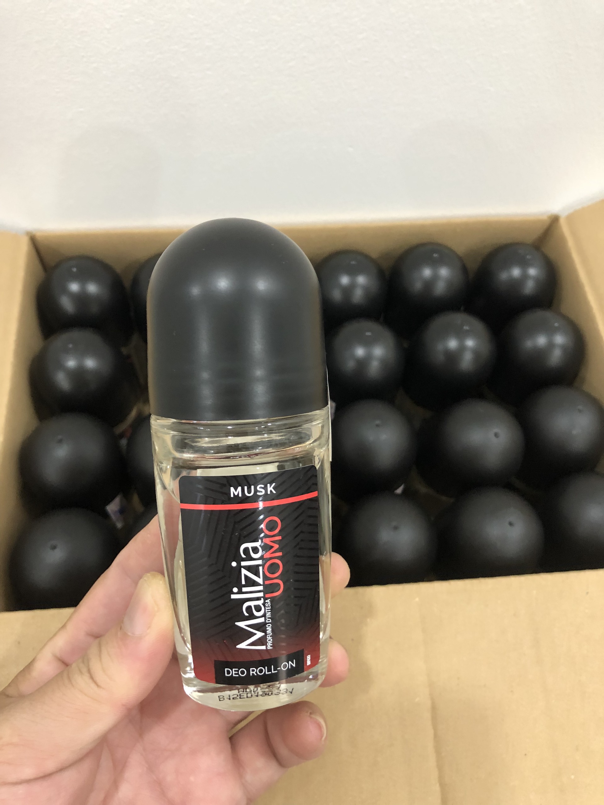 Lăn nách khử mùi nam Malizia Musk hương nước hoa nhập khẩu Italia 50 ml
