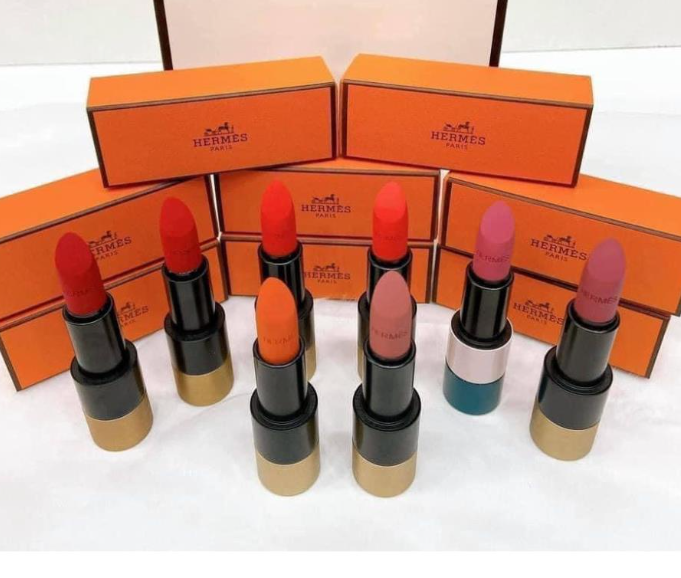 (CÓ VIDEO) Son Hermes Rouge Exotique Matte (Màu 46 / 48 / 53 / 64 / Limited 54)