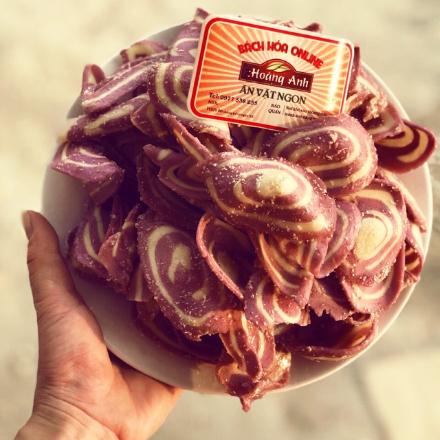 Bánh tai heo vị khoai môn 400g cam kết hàng đúng mô tả chất lượng đảm bảo an toàn đến sức khỏe người sử dụng