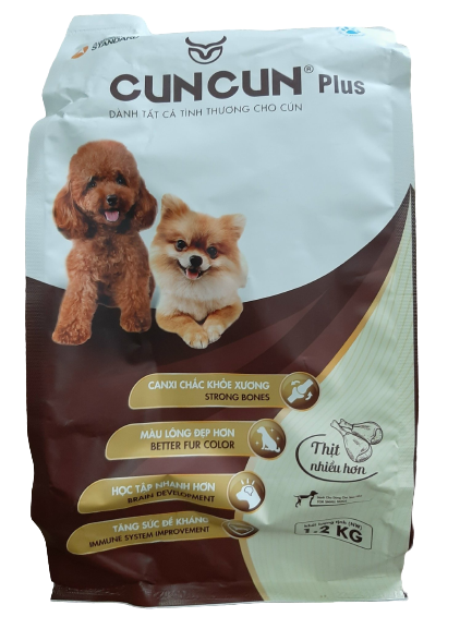Hạt Tươi CunCun cho Cún Size nhỏ - Siêu dinh dưỡng, dễ ăn - Thức ăn cho Chó