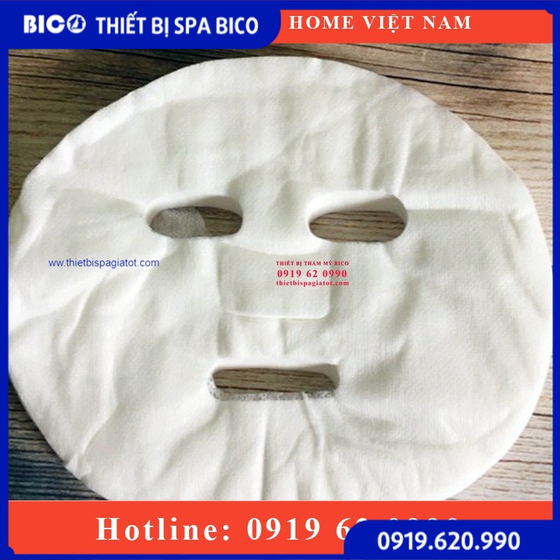 [100 Cái] Mặt Nạ Giấy Khô Cho Spa - Thiết bị spa BICO