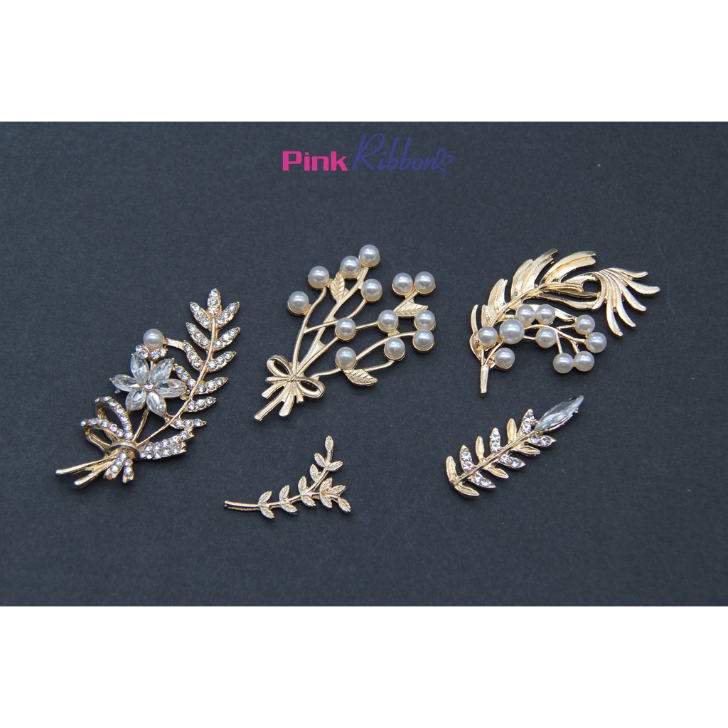 Cành lá mạ kim link 19