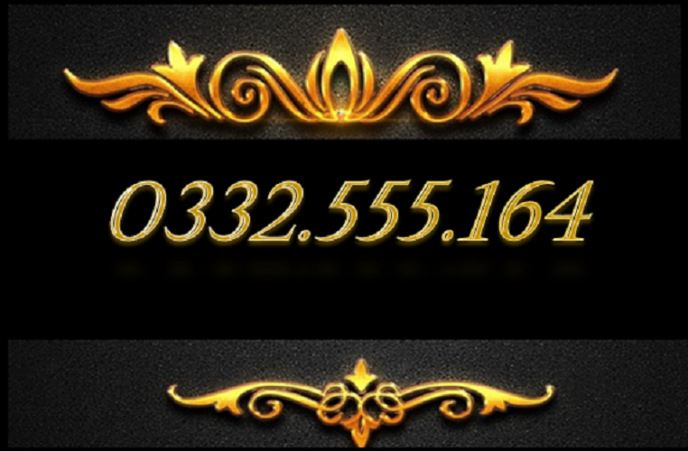 Sim đẹp viettel 0332.555.164