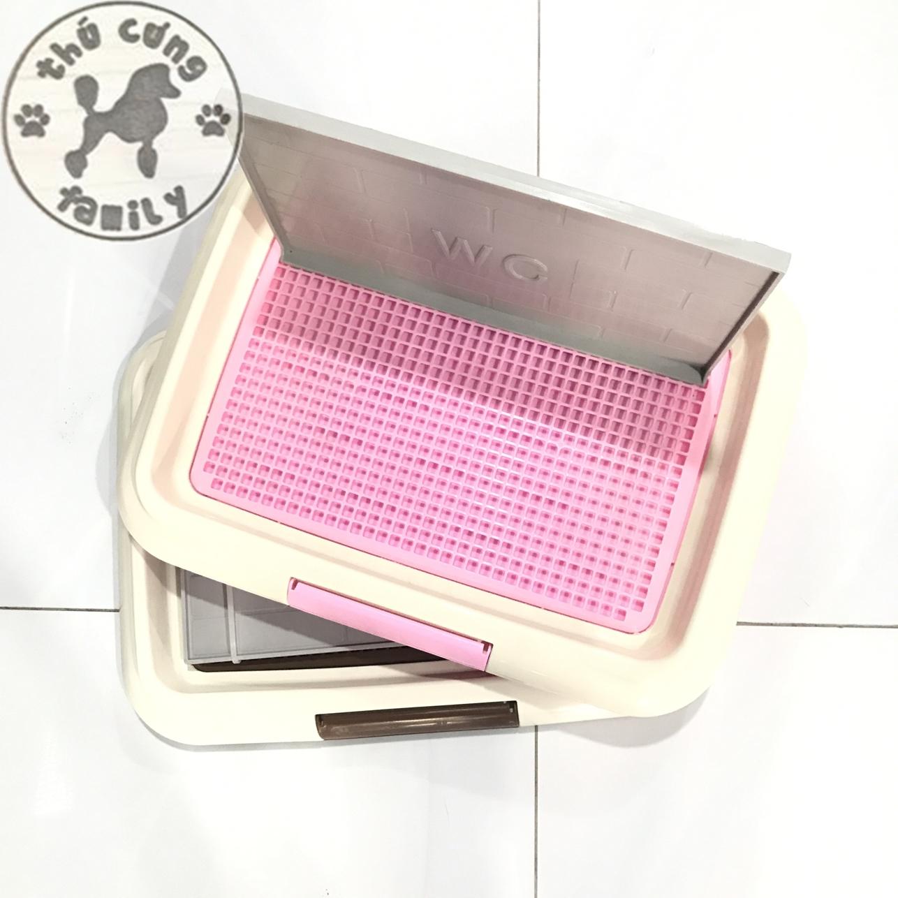 Khay vệ sinh chó có tường nhỏ 45x35cm - Family Pets