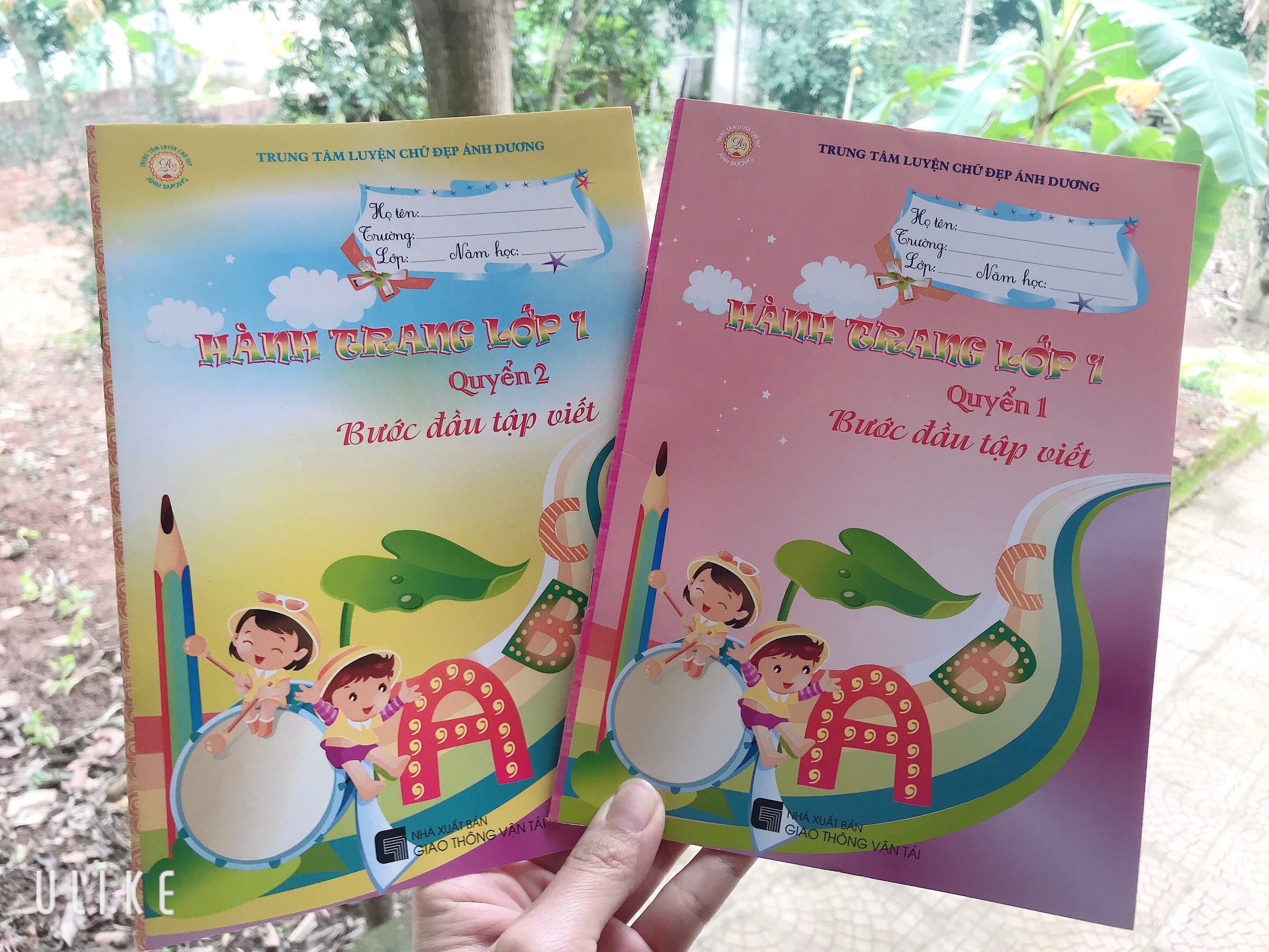 Bước đầu tập viết (Ánh Dương) cho bé vào lớp 1 (Bộ gồm 2 quyển)