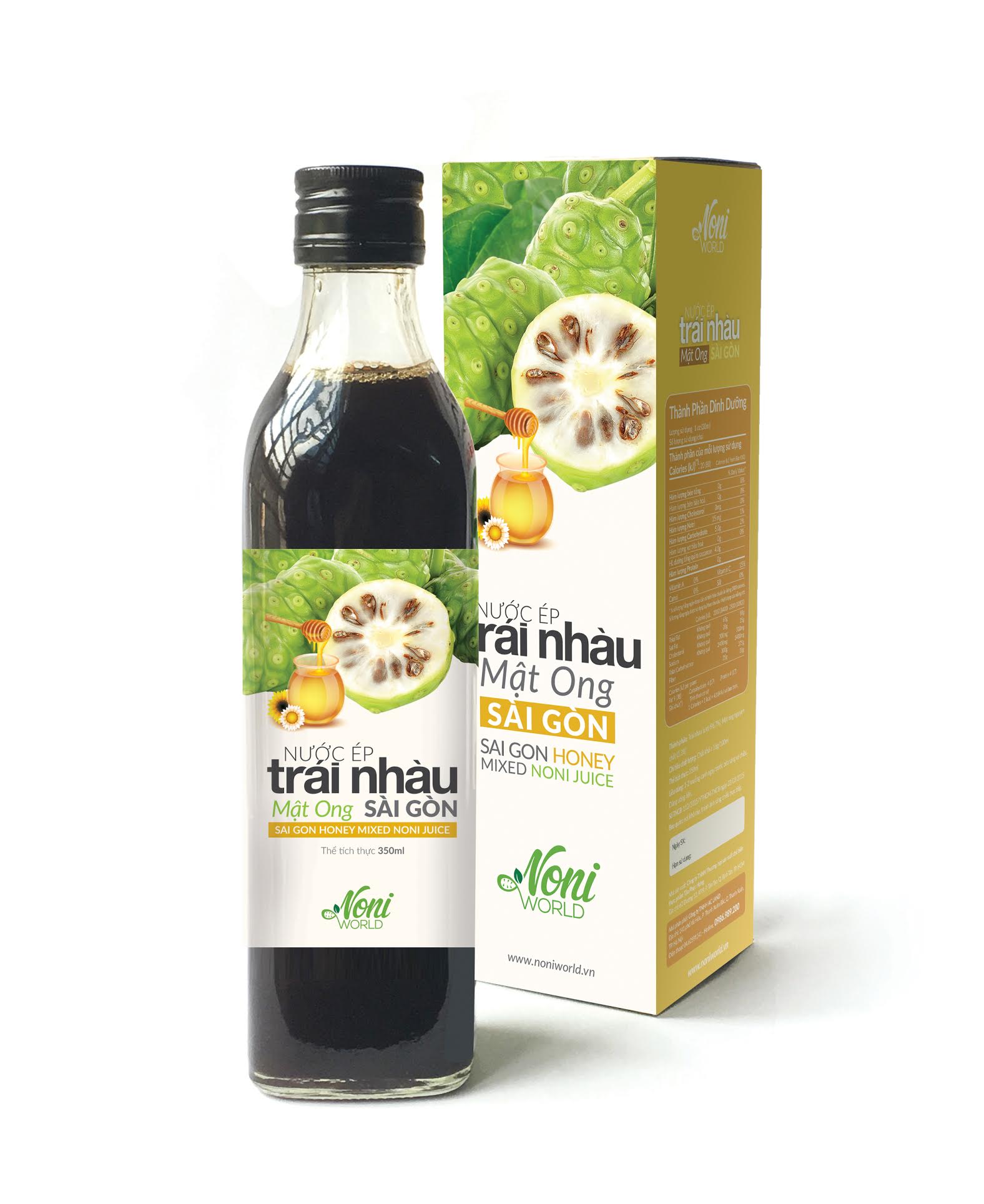 Honey mixed noni juice - Nước ép trái nhàu và mật ong Noniworld