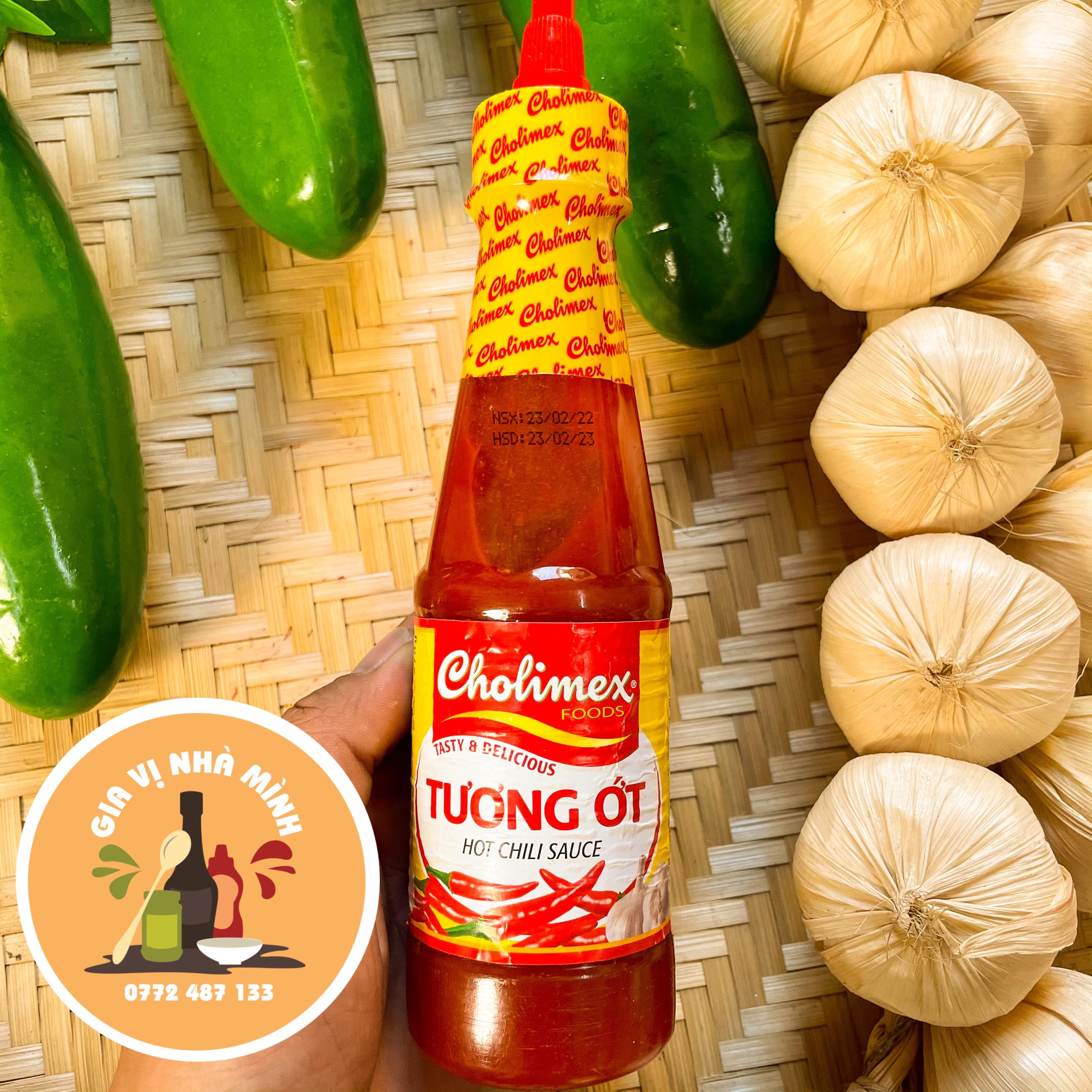 Tương ớt pet cholimex- trọng lượng 270gr