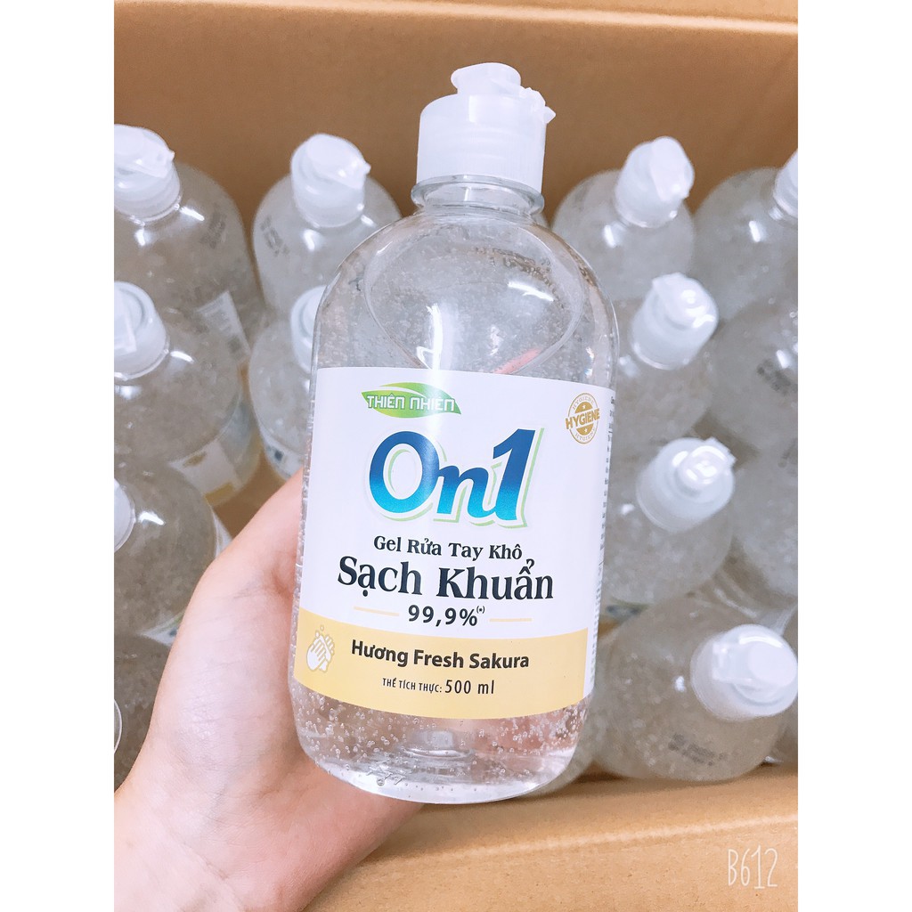 Gel Rửa Tay Khô On1 Hương Fresh Sakura 500ml