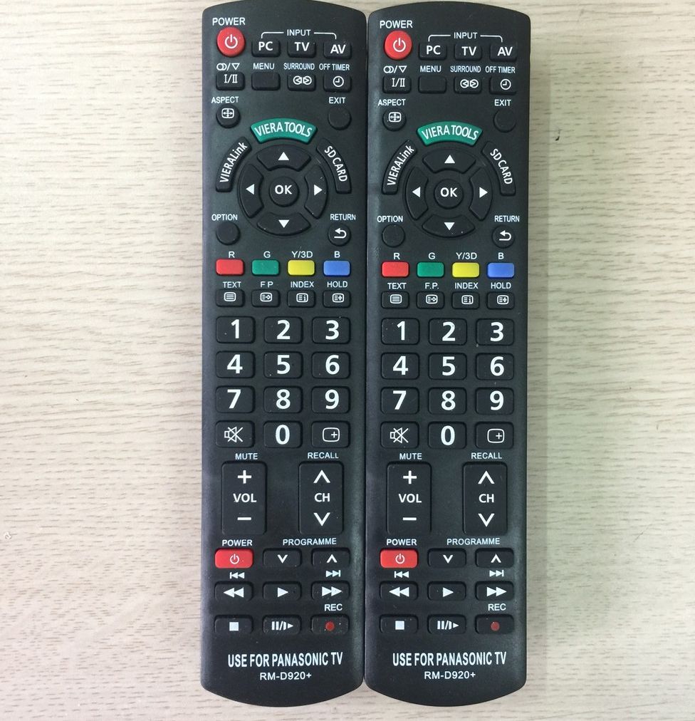 Điều khiển cho ti vi led & lcd panasonic internet rm-d920 tặng kèm pin