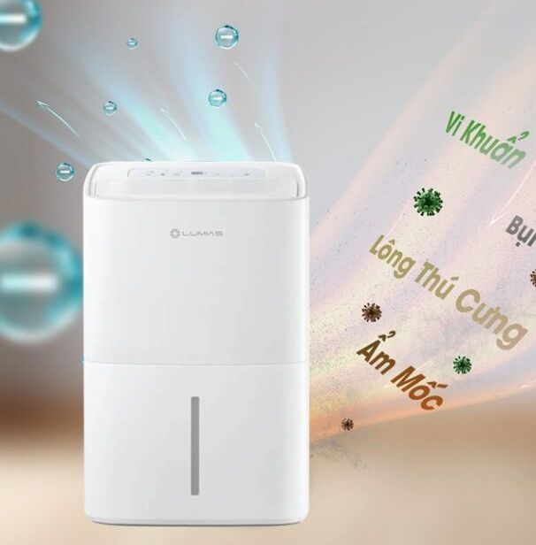 Máy hút ẩm 60L Lumias D6S-60L