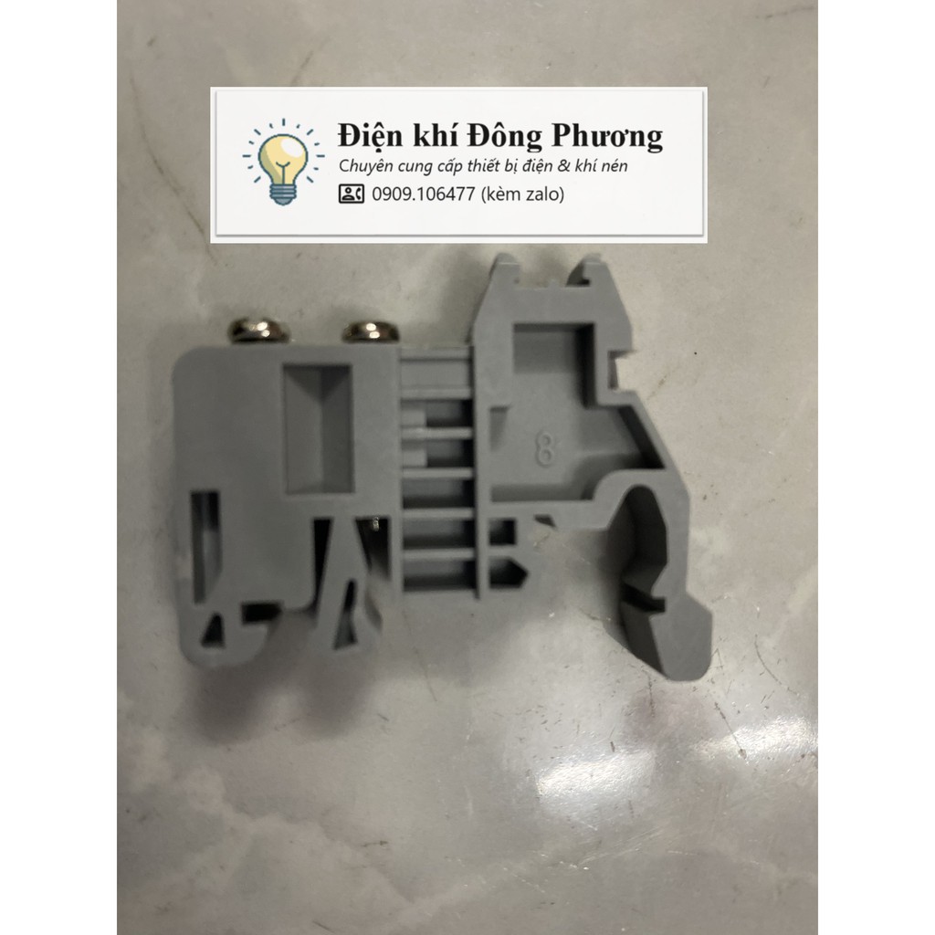 Miếng chặn 2 đầu domino, ED-UK. Chặn cuối thanh ray
