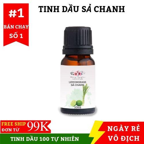 Tinh dầu sả chanh 10ml Nhập khẩu Ấn Độ - tinhdau
