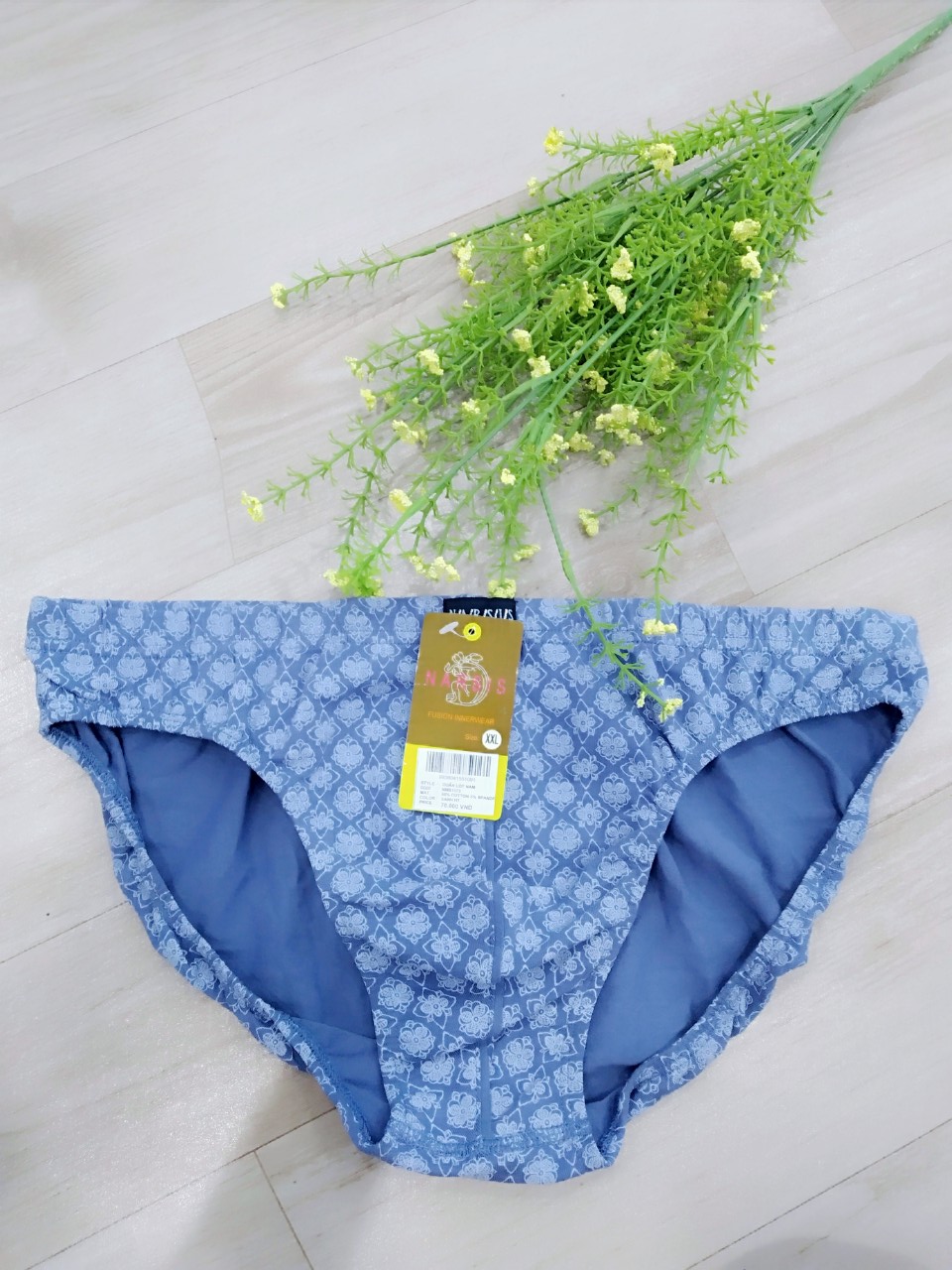 Set 5 chiếc quần sịp nam NARISIS - 70 mềm mịn, kháng khuẩn - Giao màu ngẫu nhiên
