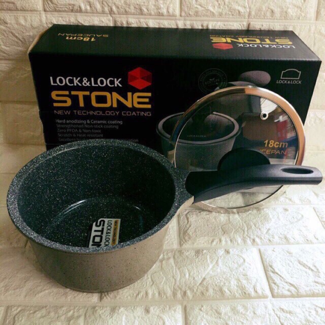🍳🍳quánh lock đá stone 7 lớp phi lock&lock lca6181d