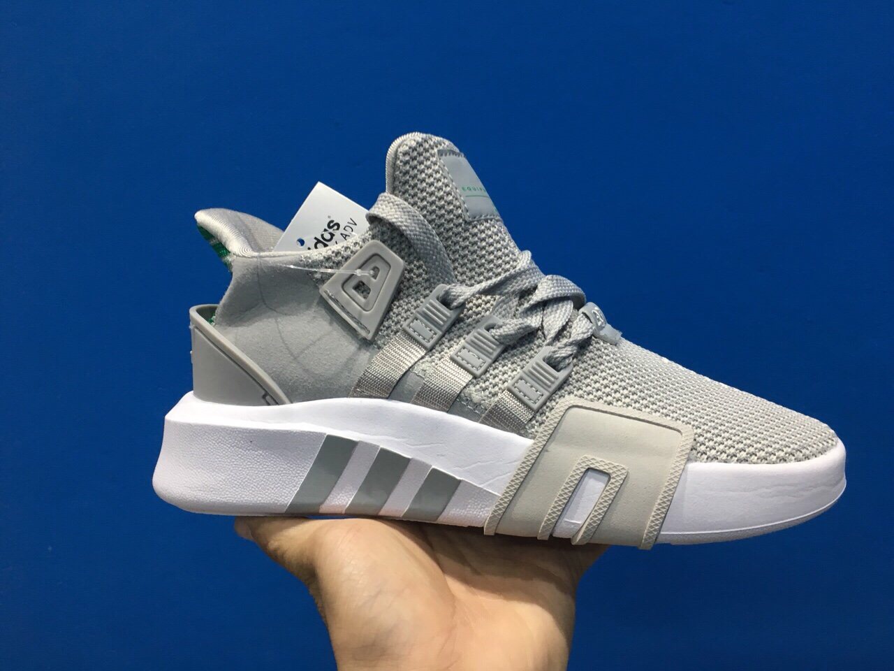 [FULL BOX] Giày Sneaker Thể Thao EQT Bask ADV Xám Xanh - Nam Nữ