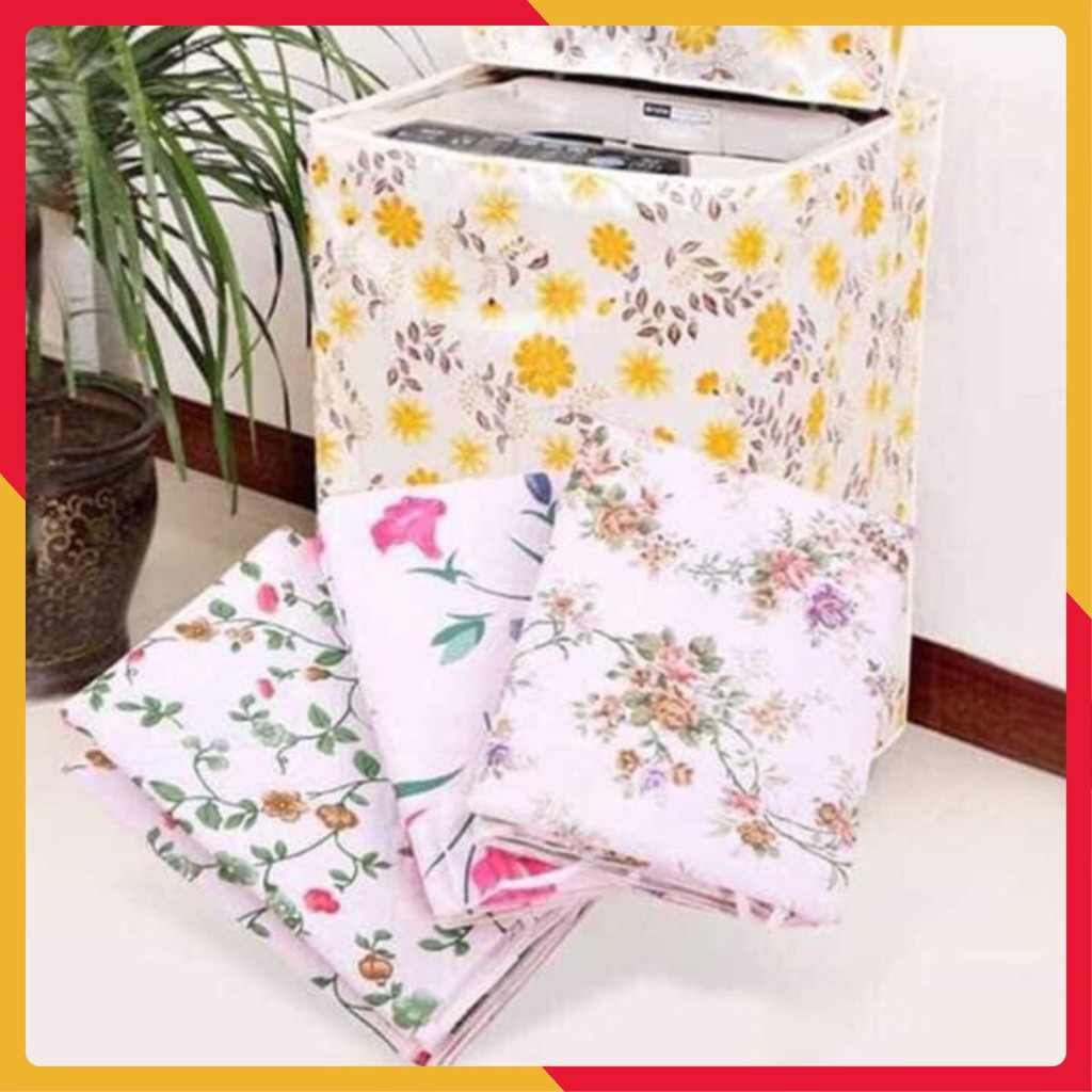 Vỏ bọc máy giặt cao cấp dùng cho máy giặt lồng đứng , lồng ngang từ 7-10kg, có khóa kéo phủ máy giặt an toàn, chống thấm , chống bụi bẩn