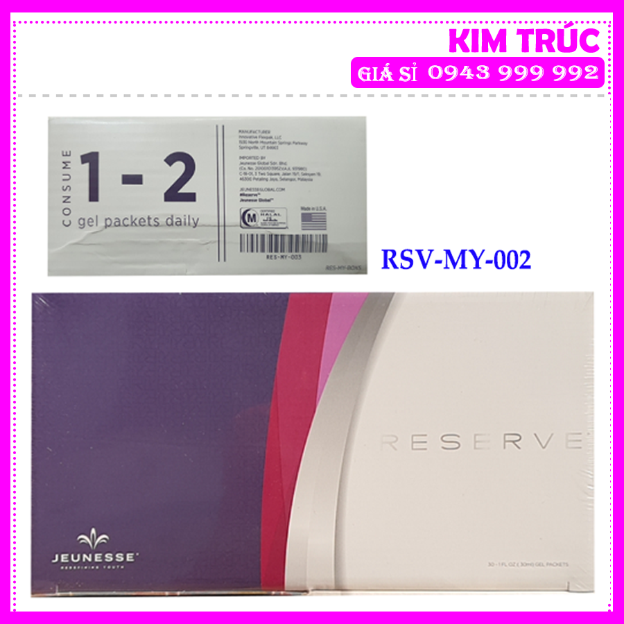 [CHÍNH HÃNG] Gel Trái Cây Reserve Ml