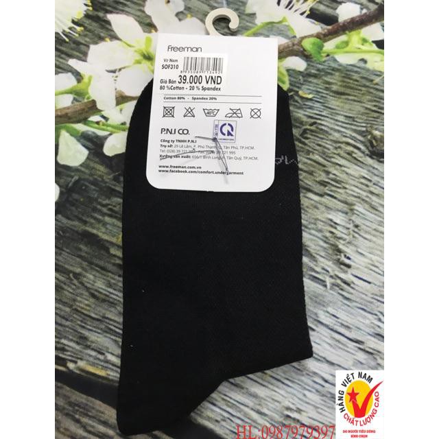 Vớ/tất nam qua mắc cá freeman ms: sof310