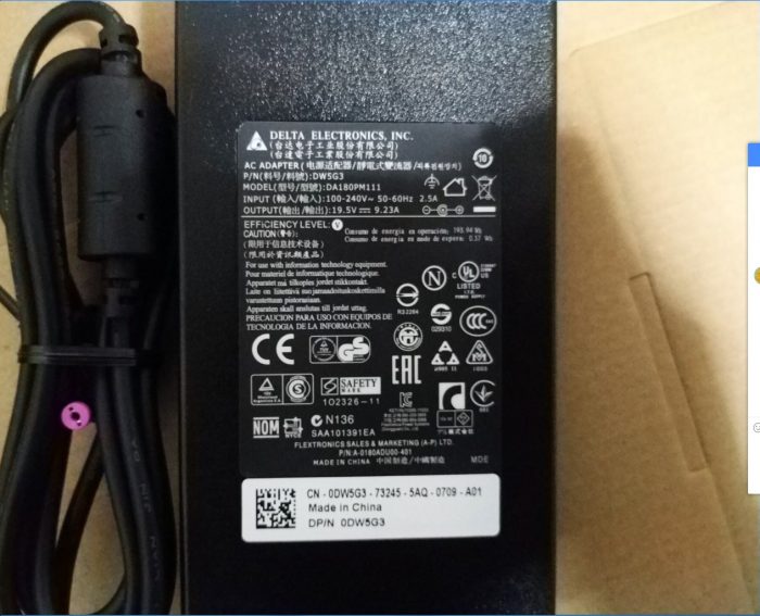 Sạc laptop Acer Predator Helios 300 PH315-51-7533 19.5V-9.23A chính hãng